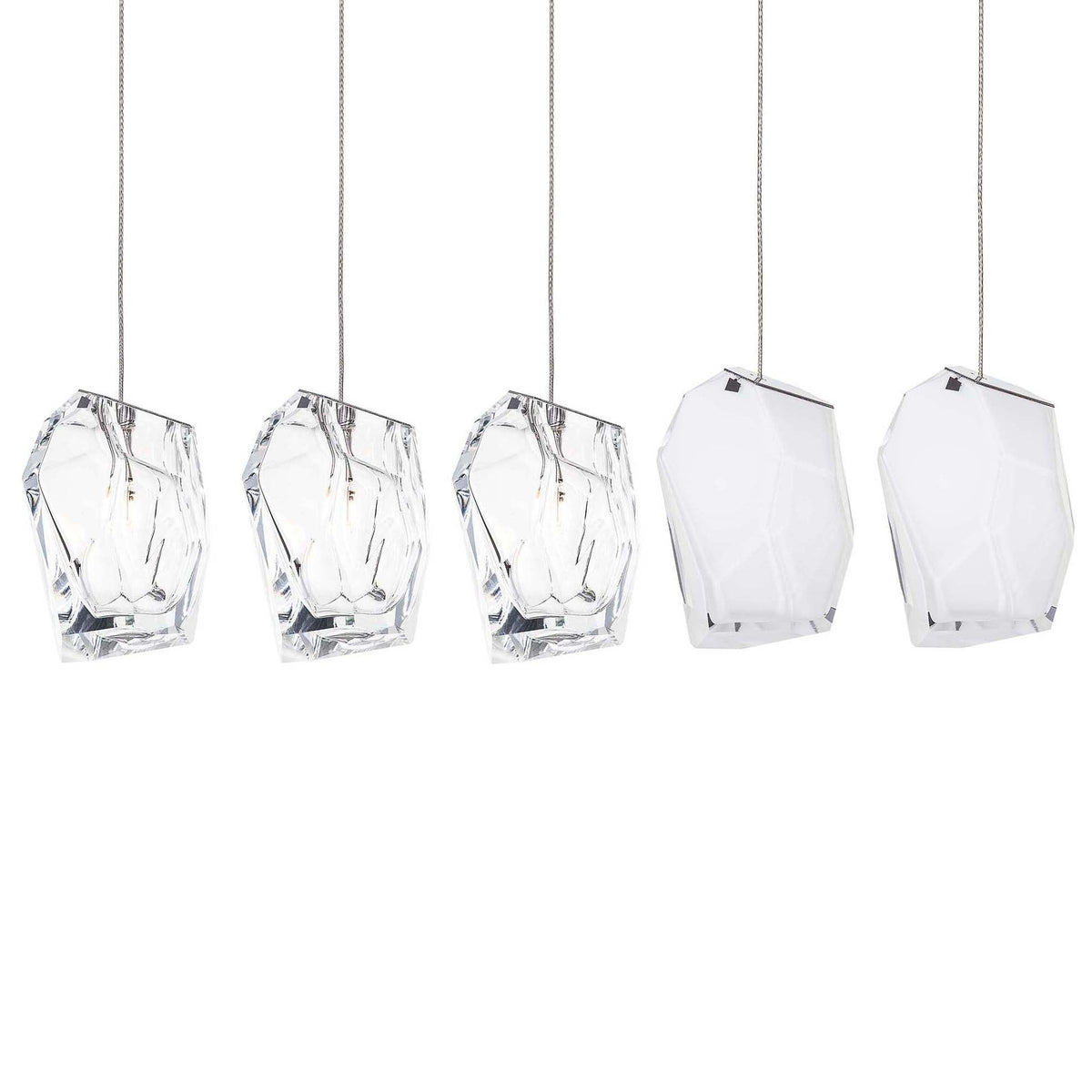 Crag Crystal Rock Cluster Pendant Light