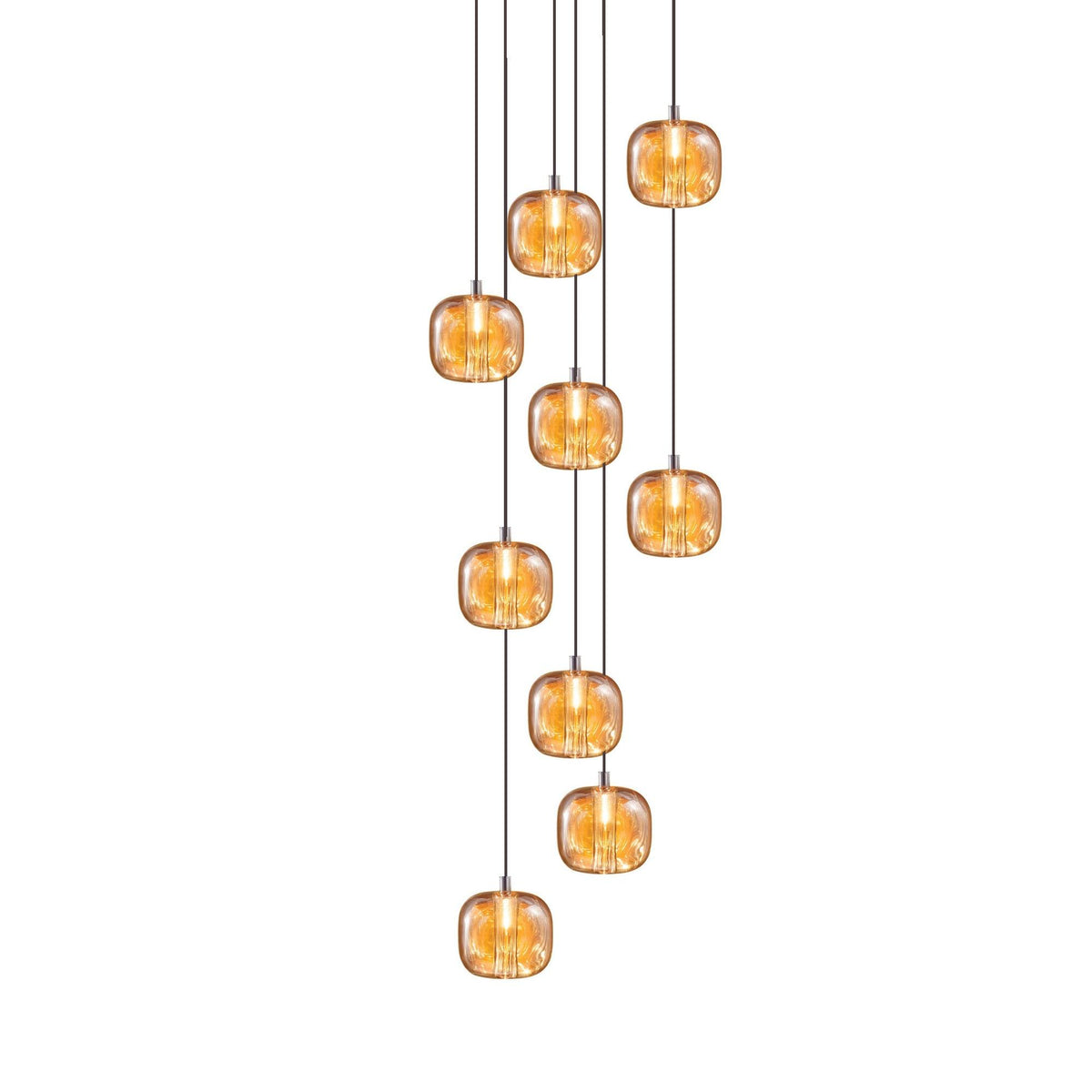 Glowcube Modern Crystal Chandelier