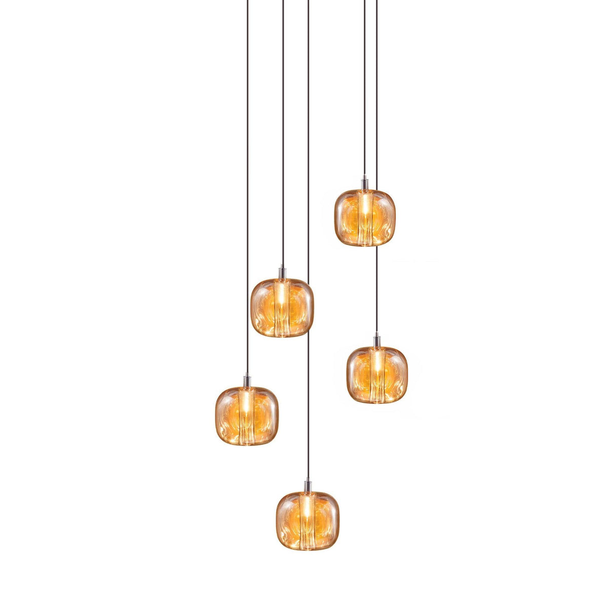 Glowcube Modern Crystal Chandelier