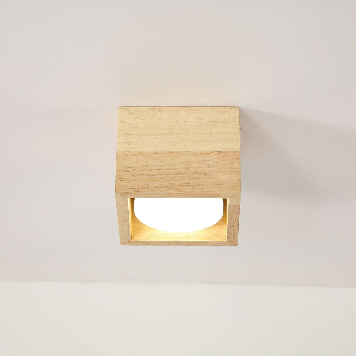 Eliza Minimalist Wood Ceiling Light
