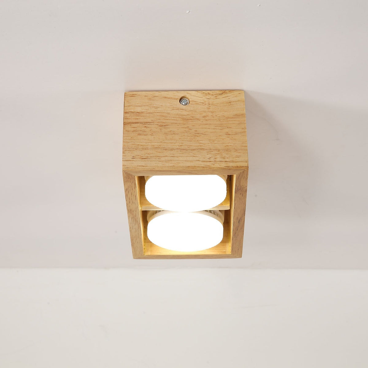 Eliza Minimalist Wood Ceiling Light