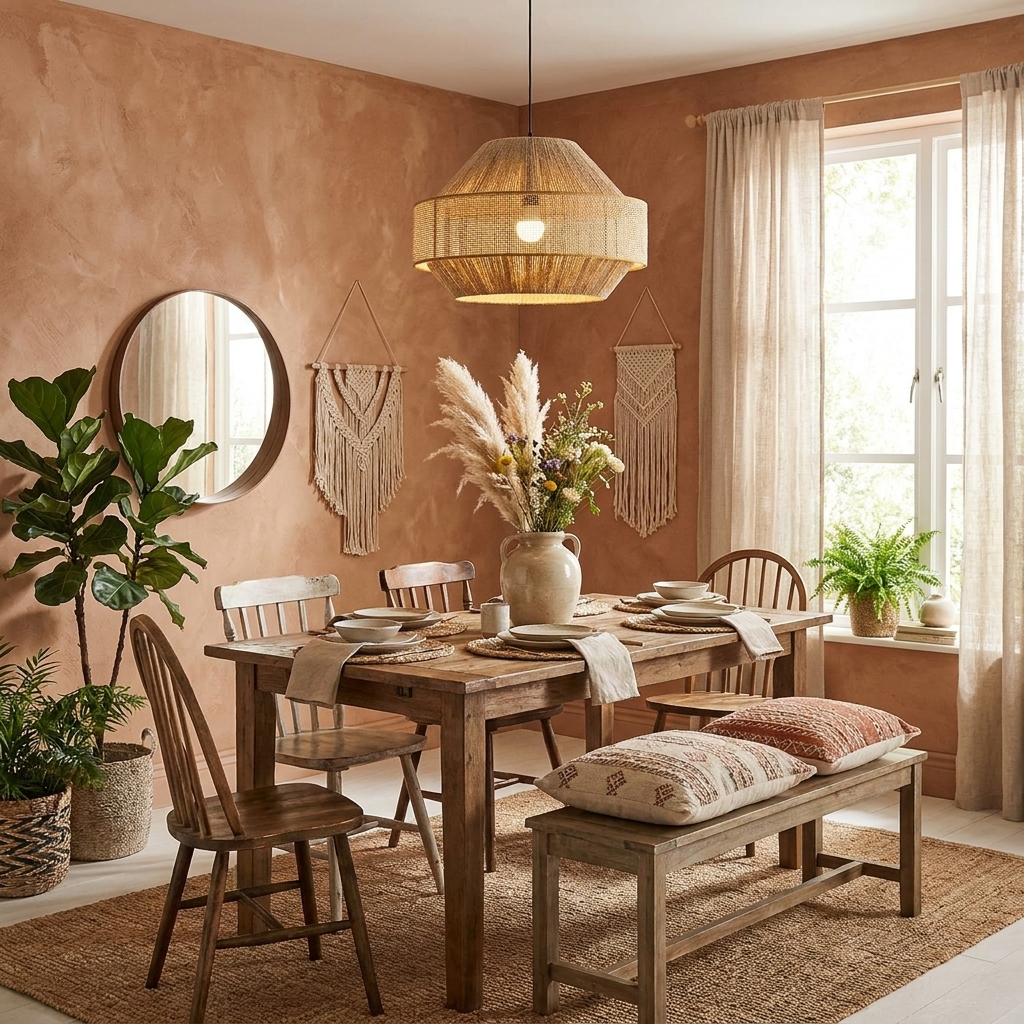 Avelmere Woven Rattan Pendant Lamp