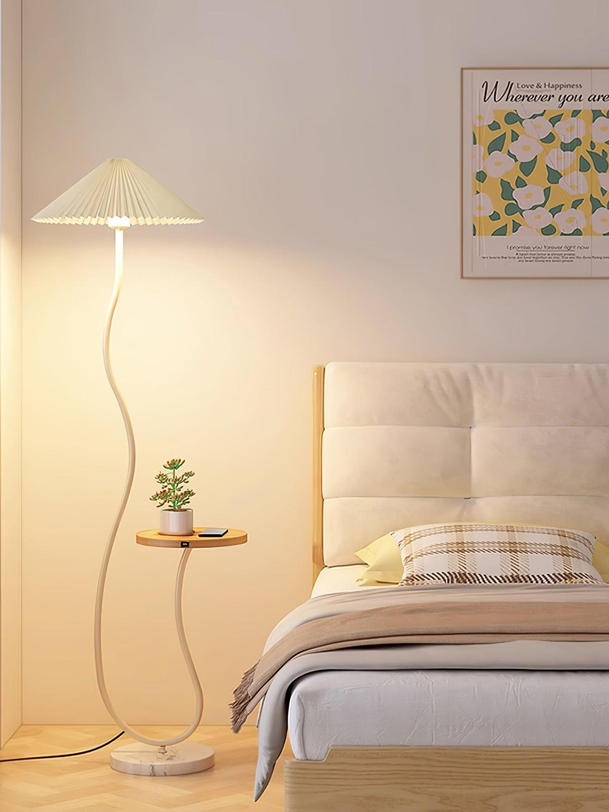 Ghel Minimalist Wood Floor Lamp