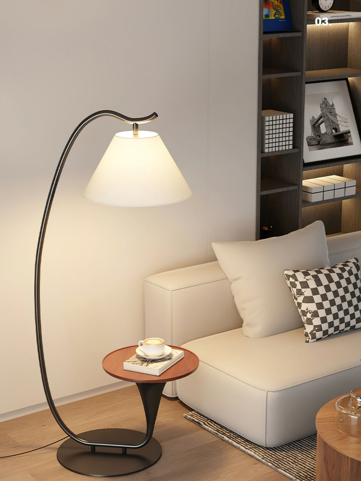 Rivariella Modern Floor Lamp