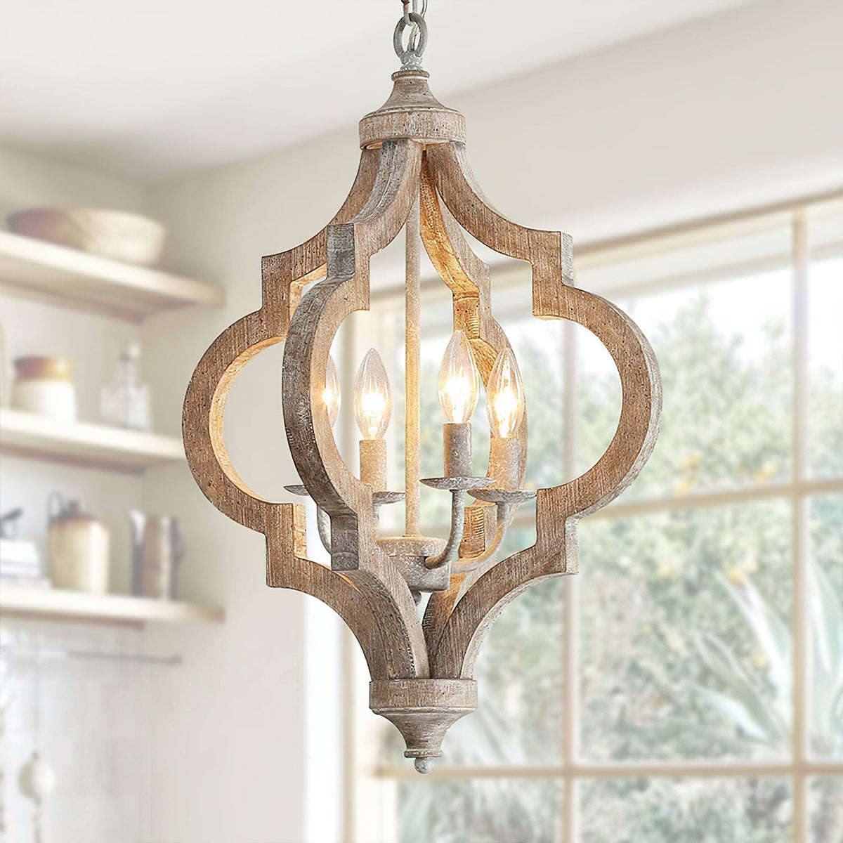 Fervor Wooden Chandelier