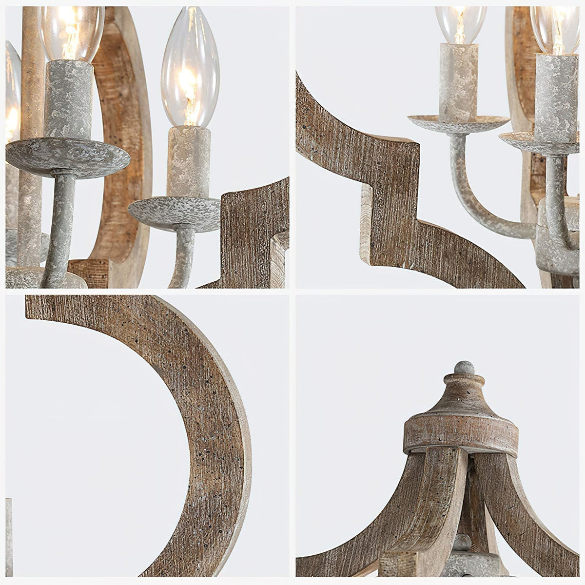 Fervor Wooden Chandelier