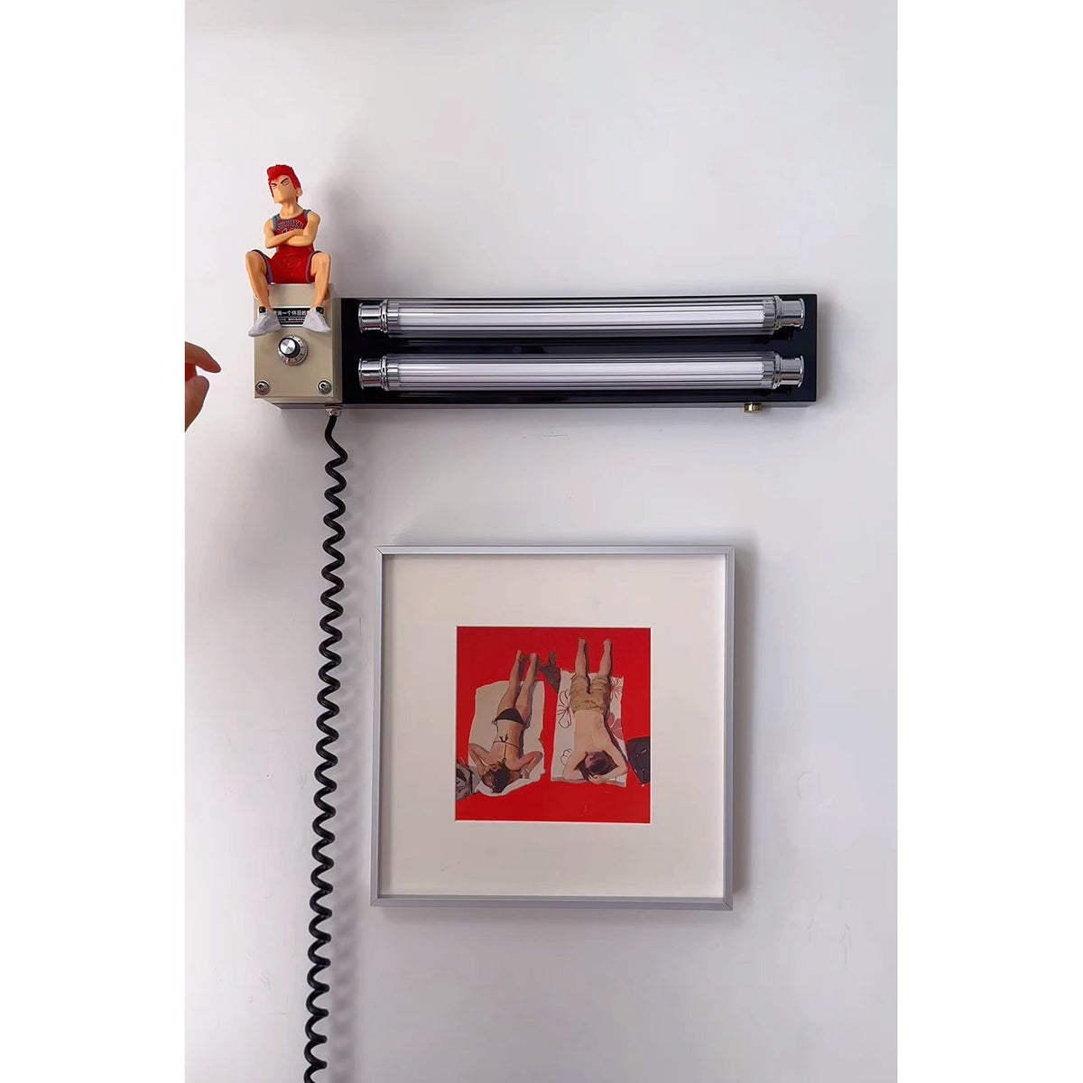 Cutshall Plug-in Wall Lamp