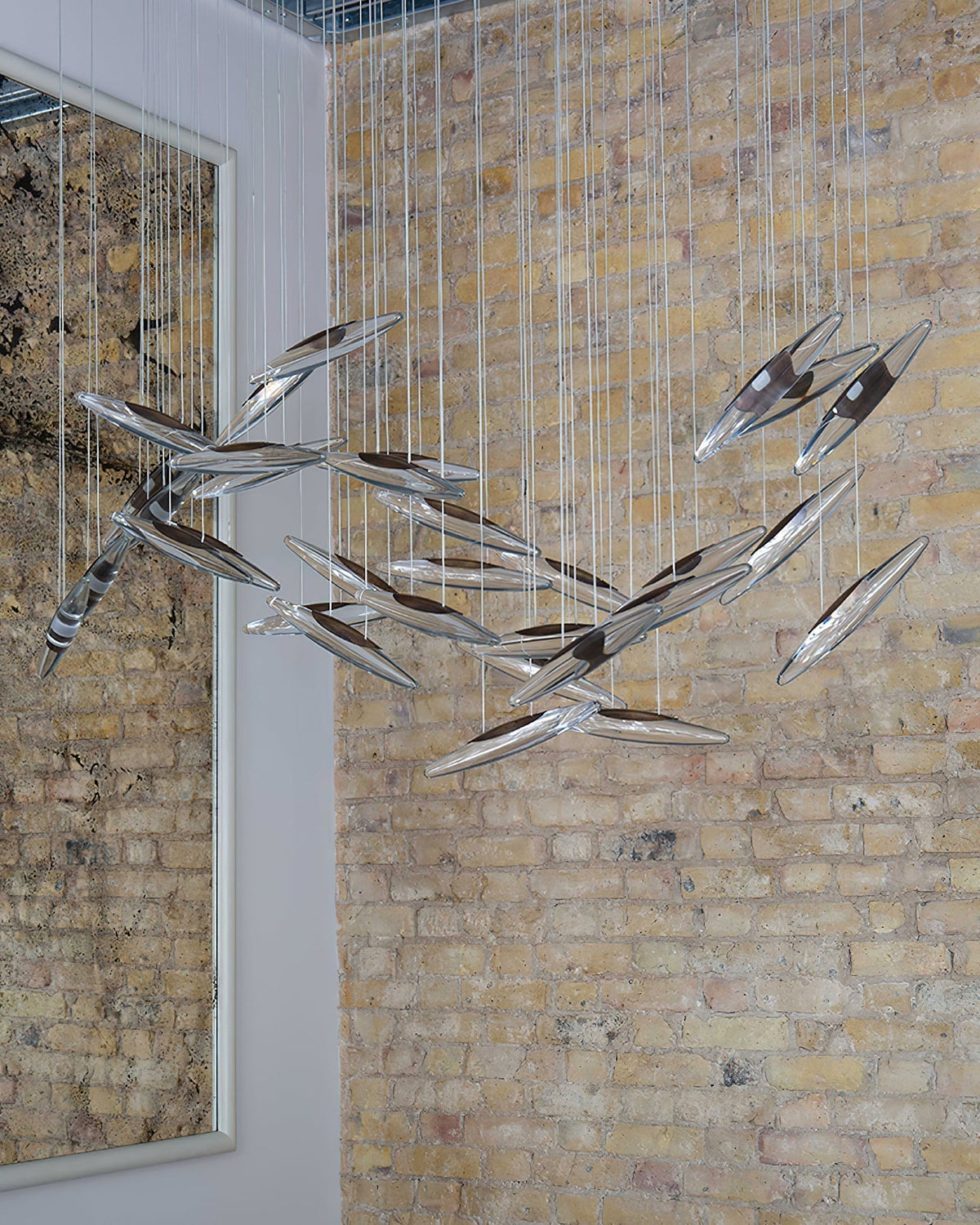 Hylor Luxury Moonlight Whispers Glass Chandelier