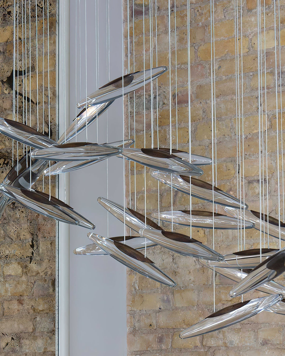Hylor Luxury Moonlight Whispers Glass Chandelier