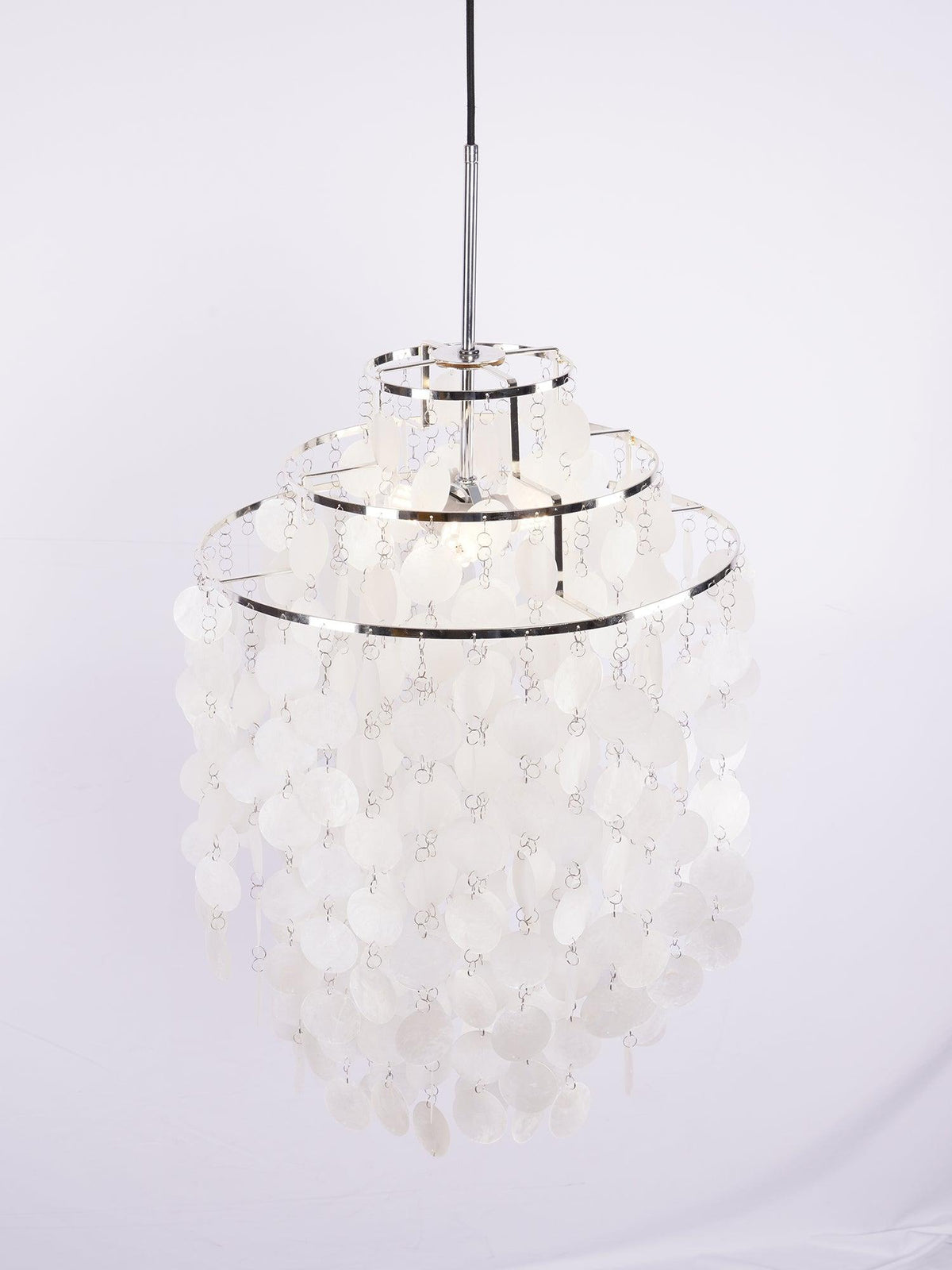 Rivena Pendant Lamp Round Shell Ring