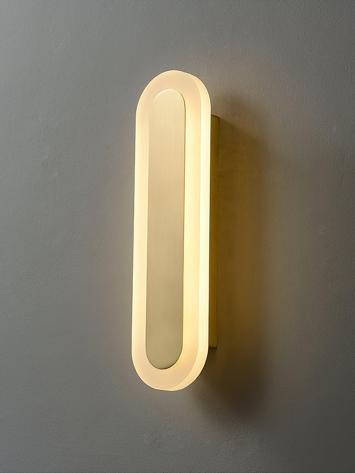 Solanelle Modern Minimalist Brass Wall Lamp