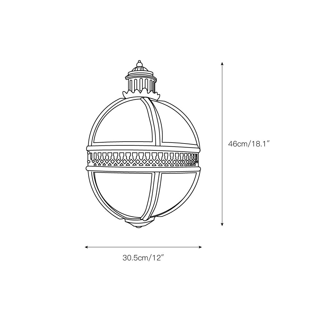 Eiriina Glass Wall Lamp