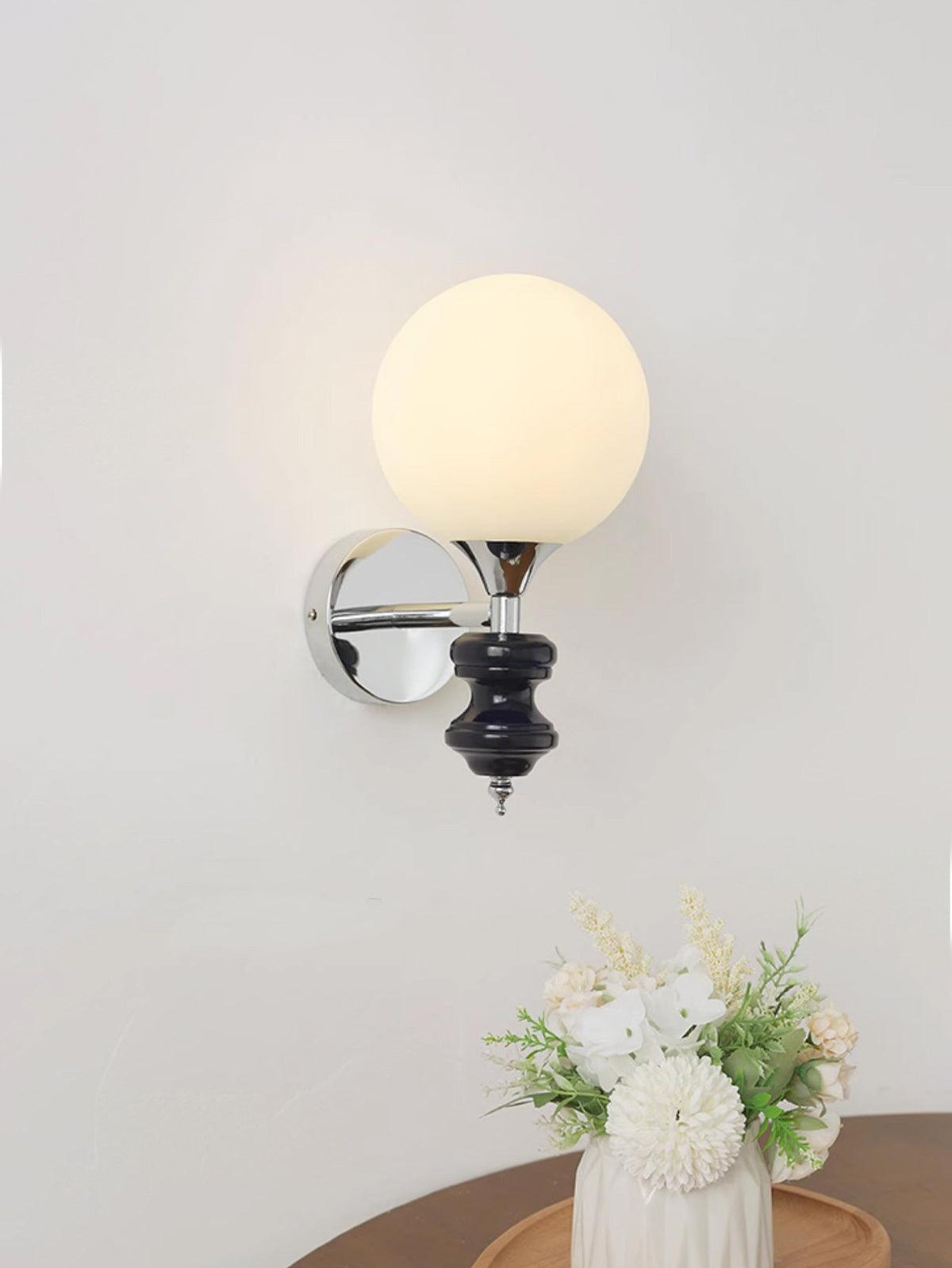 Sune Glass Vintage Wall Light