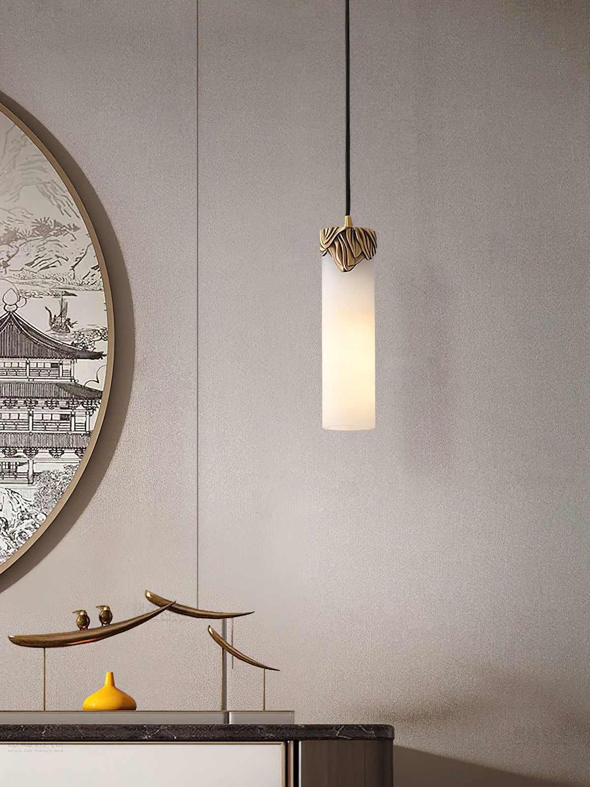 Albinenne Alabaster Pendant Light