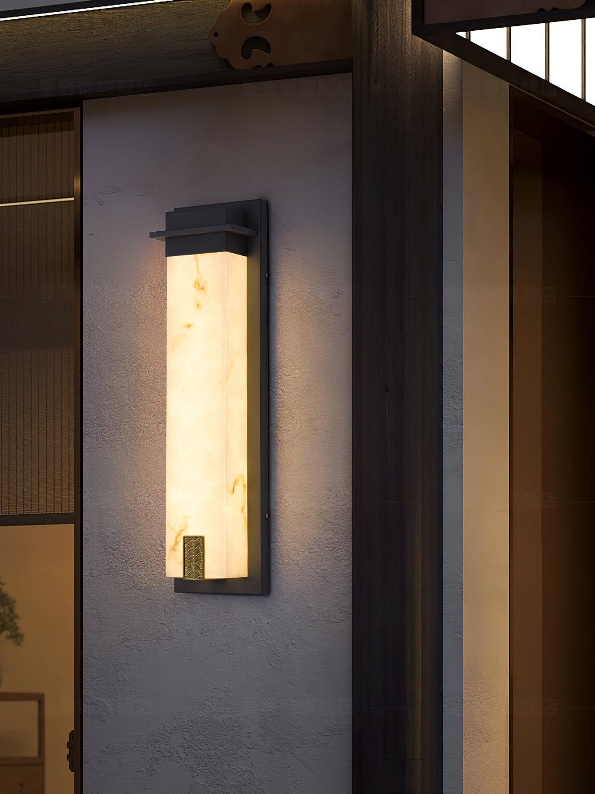 Ushaor Modern Minimalist Outdoor Wall Light