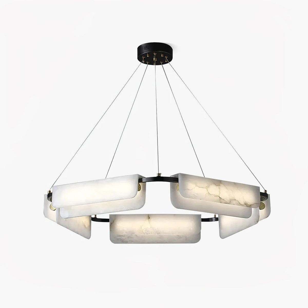 Circona Alabaster Pendant Light
