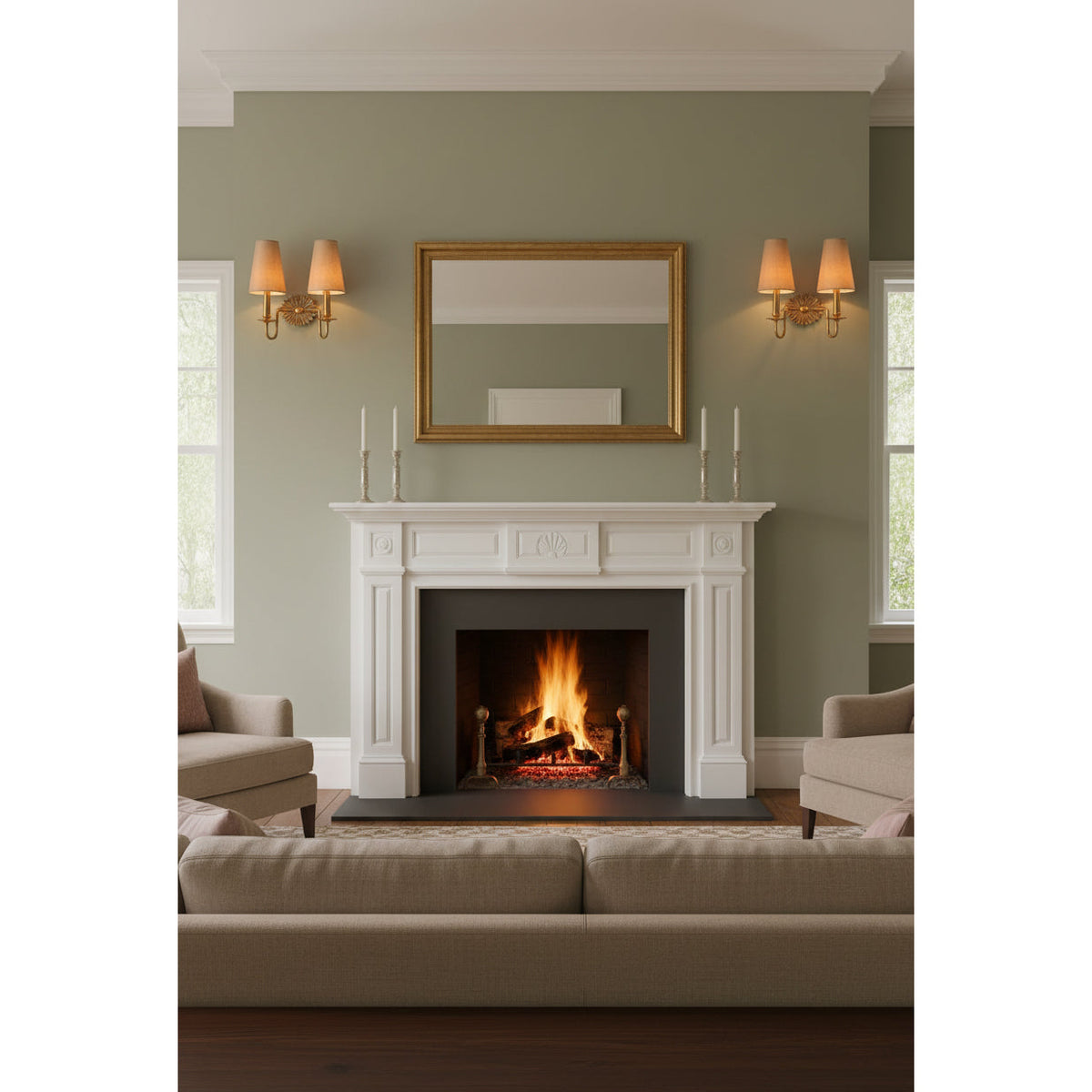 Xahan Double Indoor Wall Light