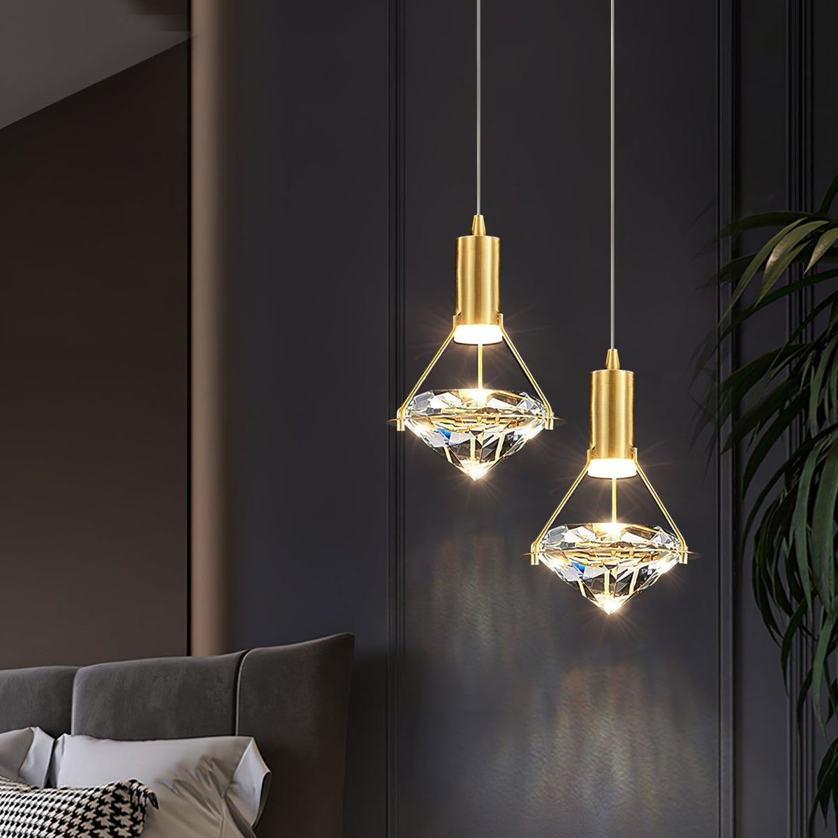 Nemorin Diamond Pendant Lamp