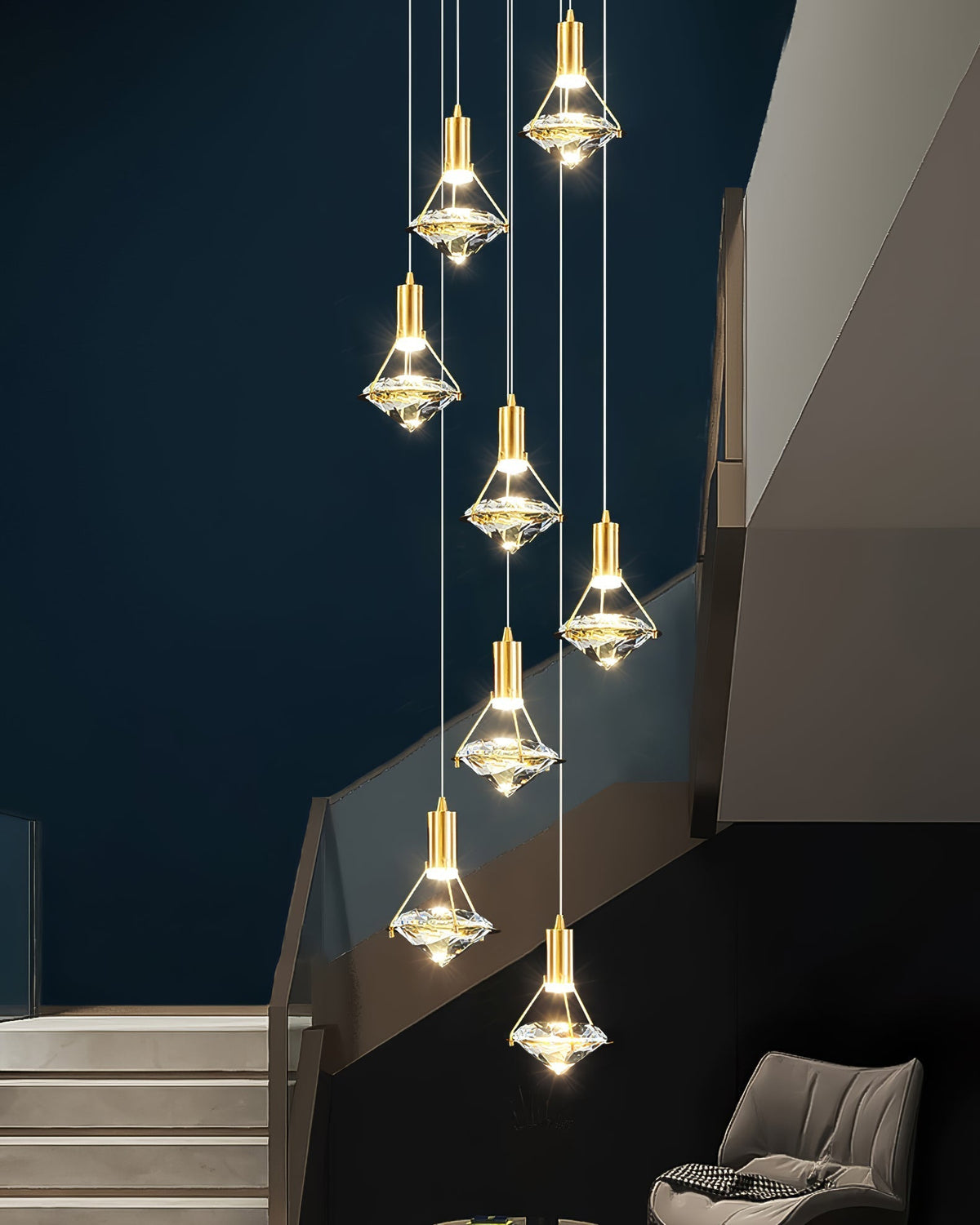 Nemorin Diamond Pendant Lamp