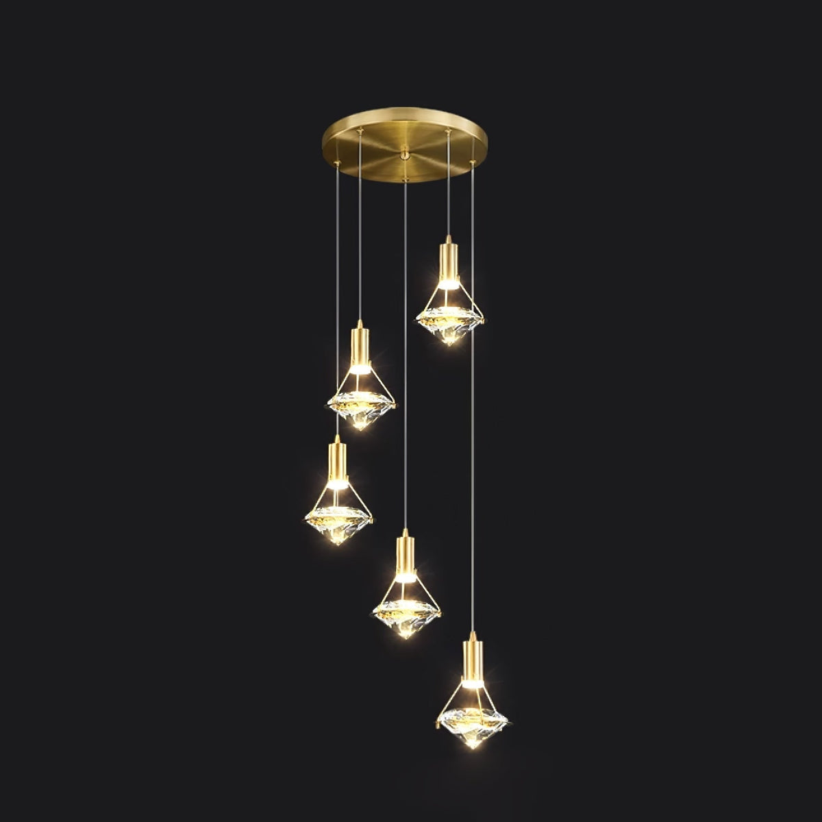 Nemorin Diamond Pendant Lamp