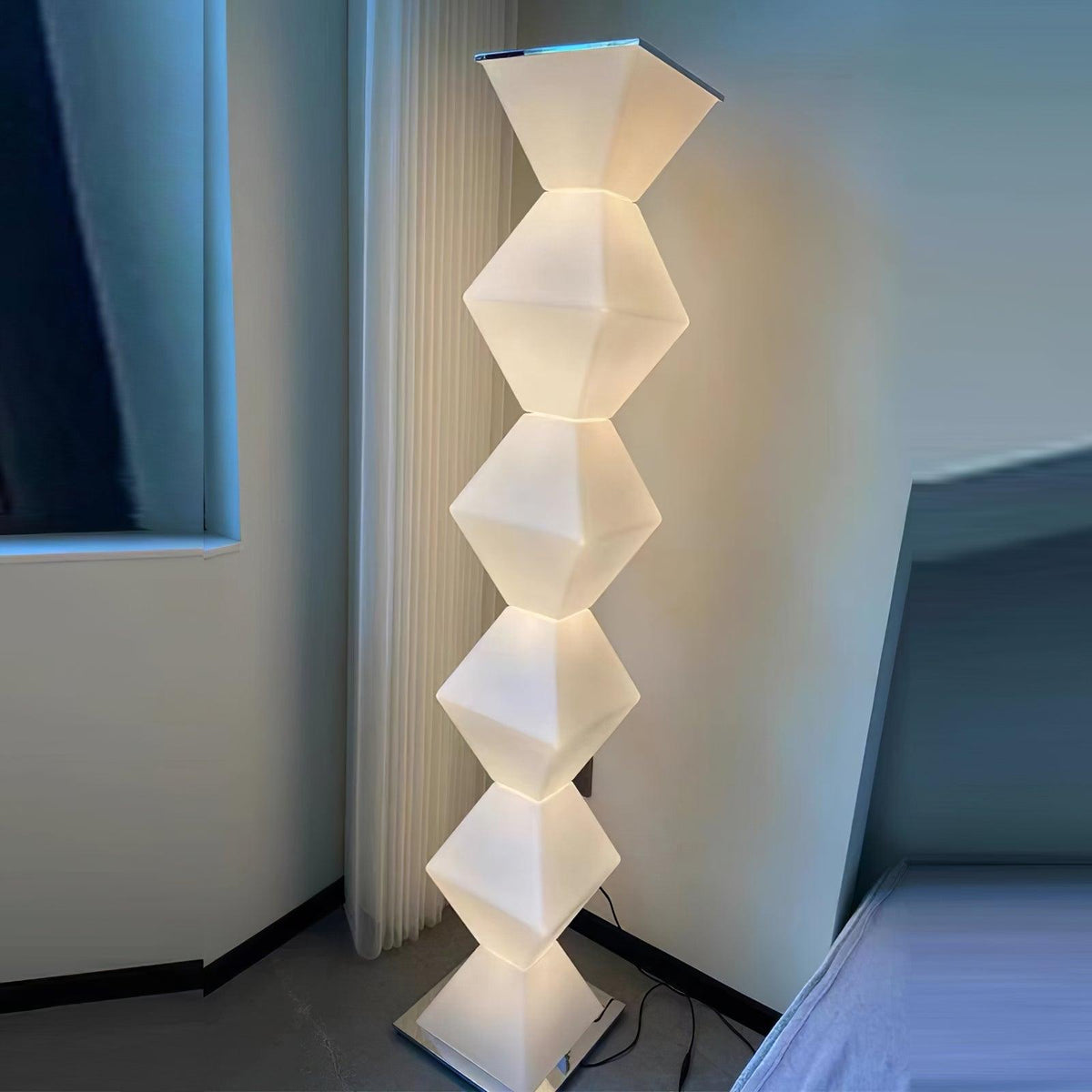 Aurshaor Sleek Stainless Steel Pendant Light