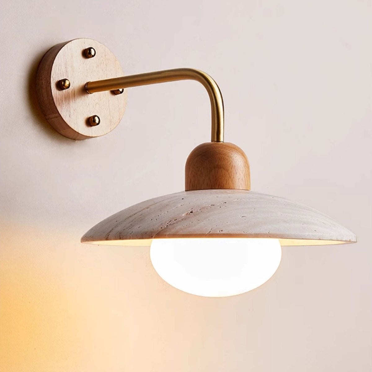 Wadia Dome Arm Indoor Wall Light