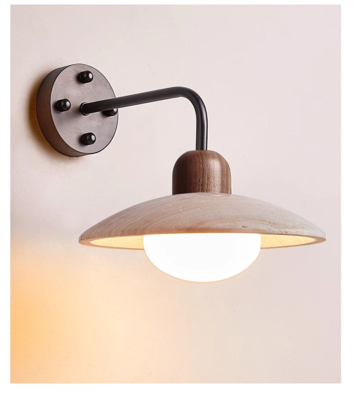 Wadia Dome Arm Indoor Wall Light