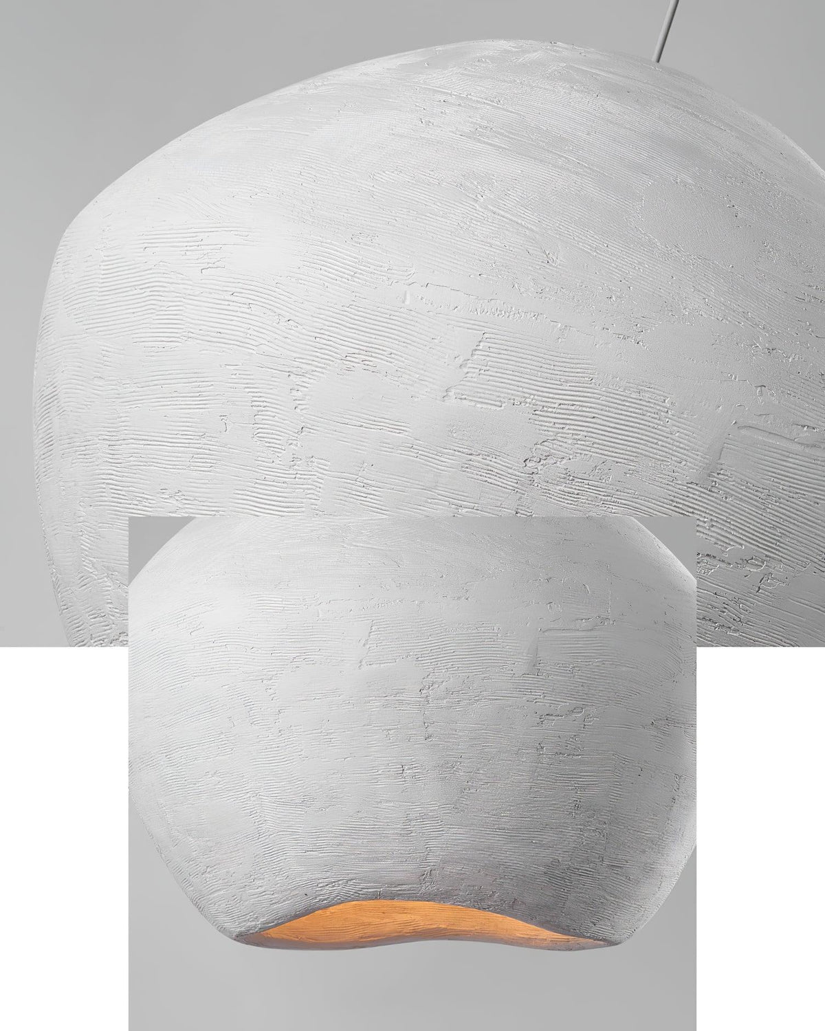 Aursore Modern Minimalist Nordic Dome Composite Pendant Lamp
