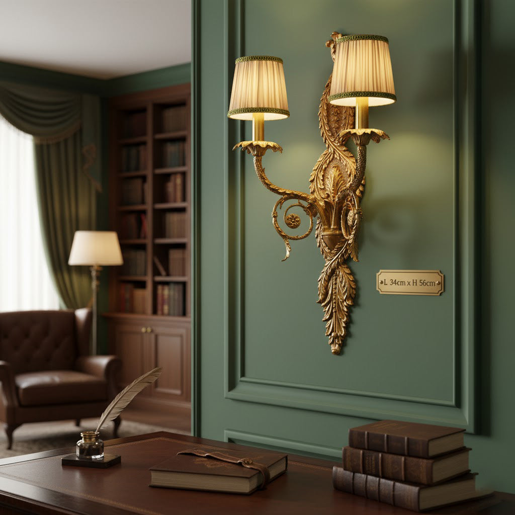 Oriinelle Brass Wall Lamp