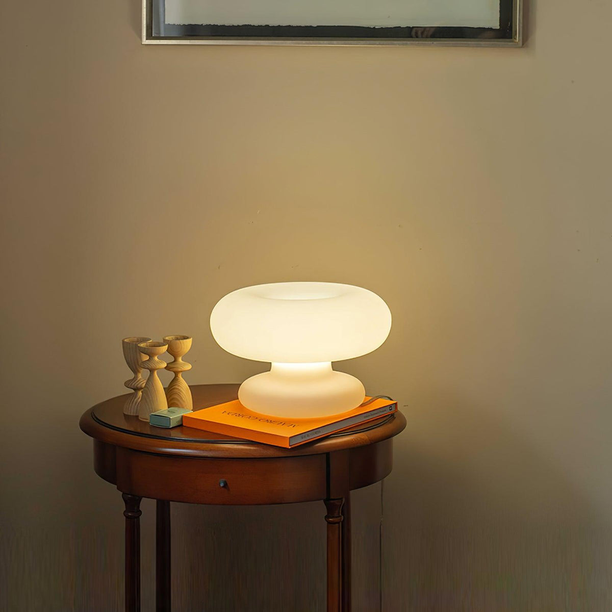 Liorirette Glass Contemporary Table Lamp