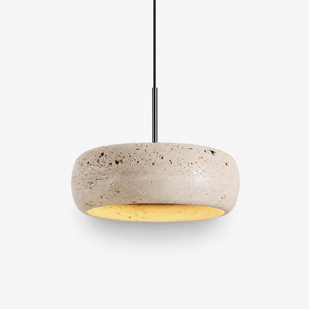 Inaela Donut Travertine Pendant Light