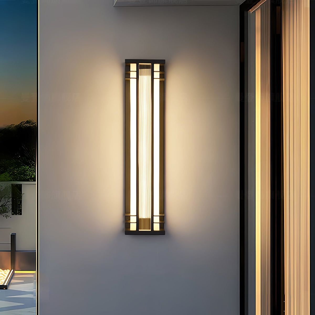 Colire Unique Double Axis Outdoor Wall Lamp