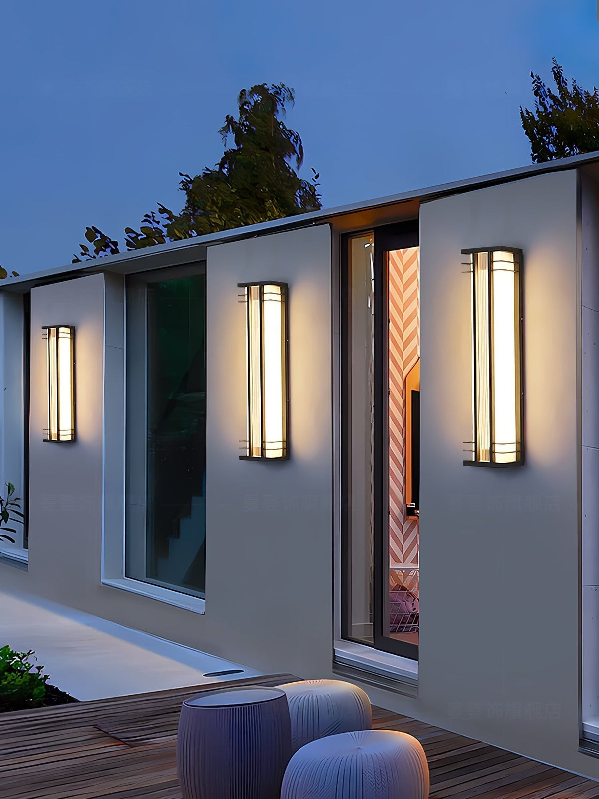 Colire Unique Double Axis Outdoor Wall Lamp