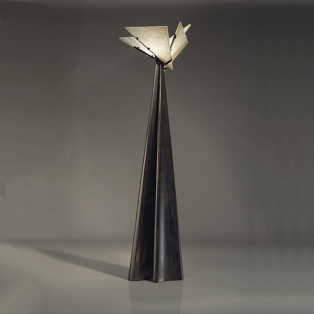 Spire Alabaster Floor Lamp