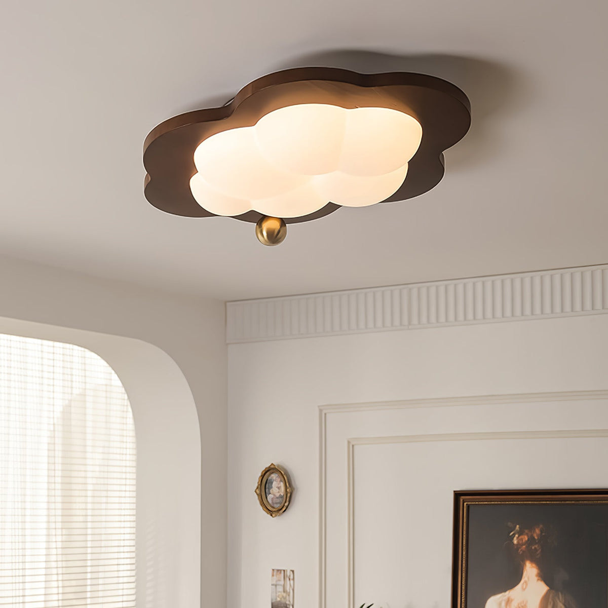 Ivaren Premium Nordic Art Wood Ceiling Light