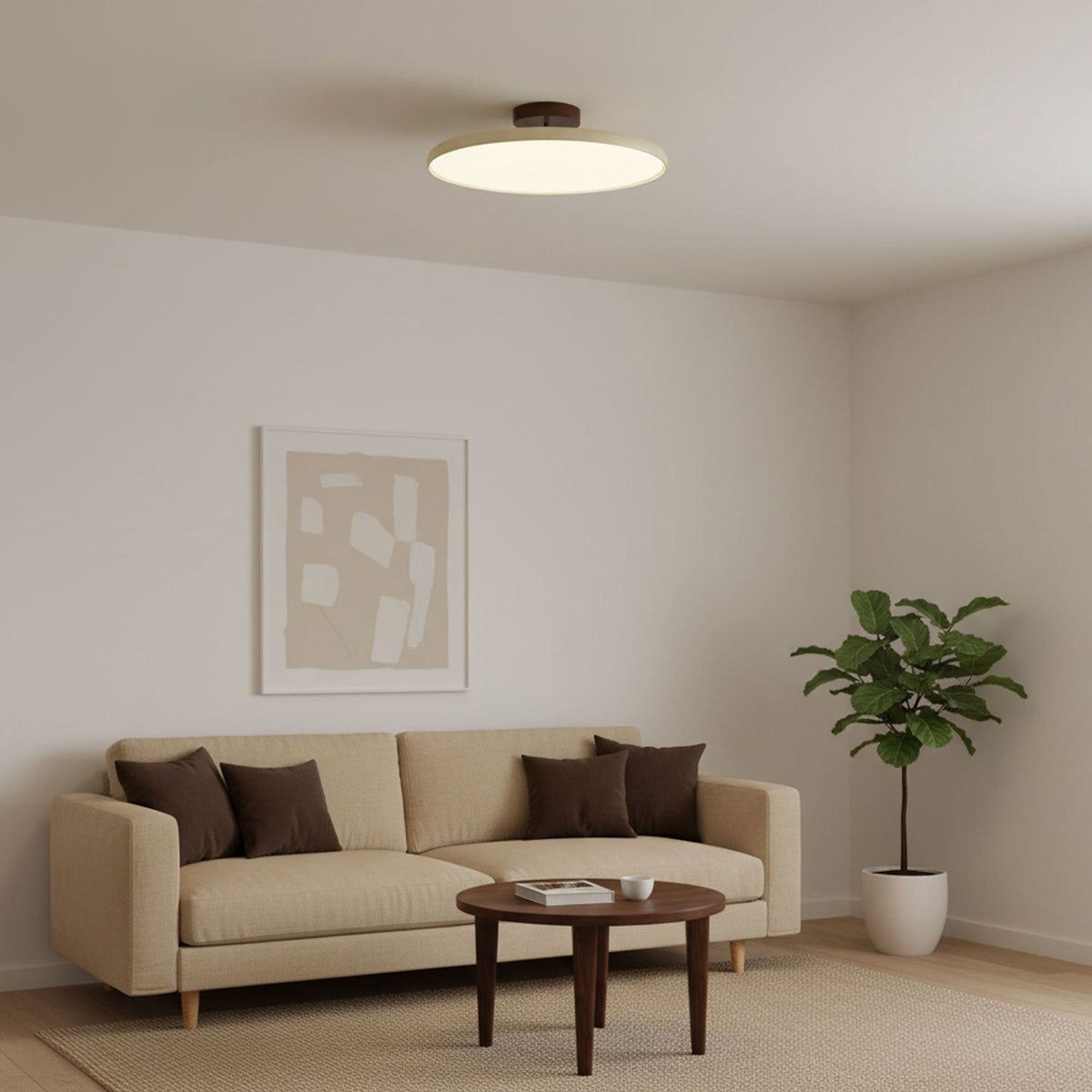 Yanik Adjustable Flush Mount Ceiling Light