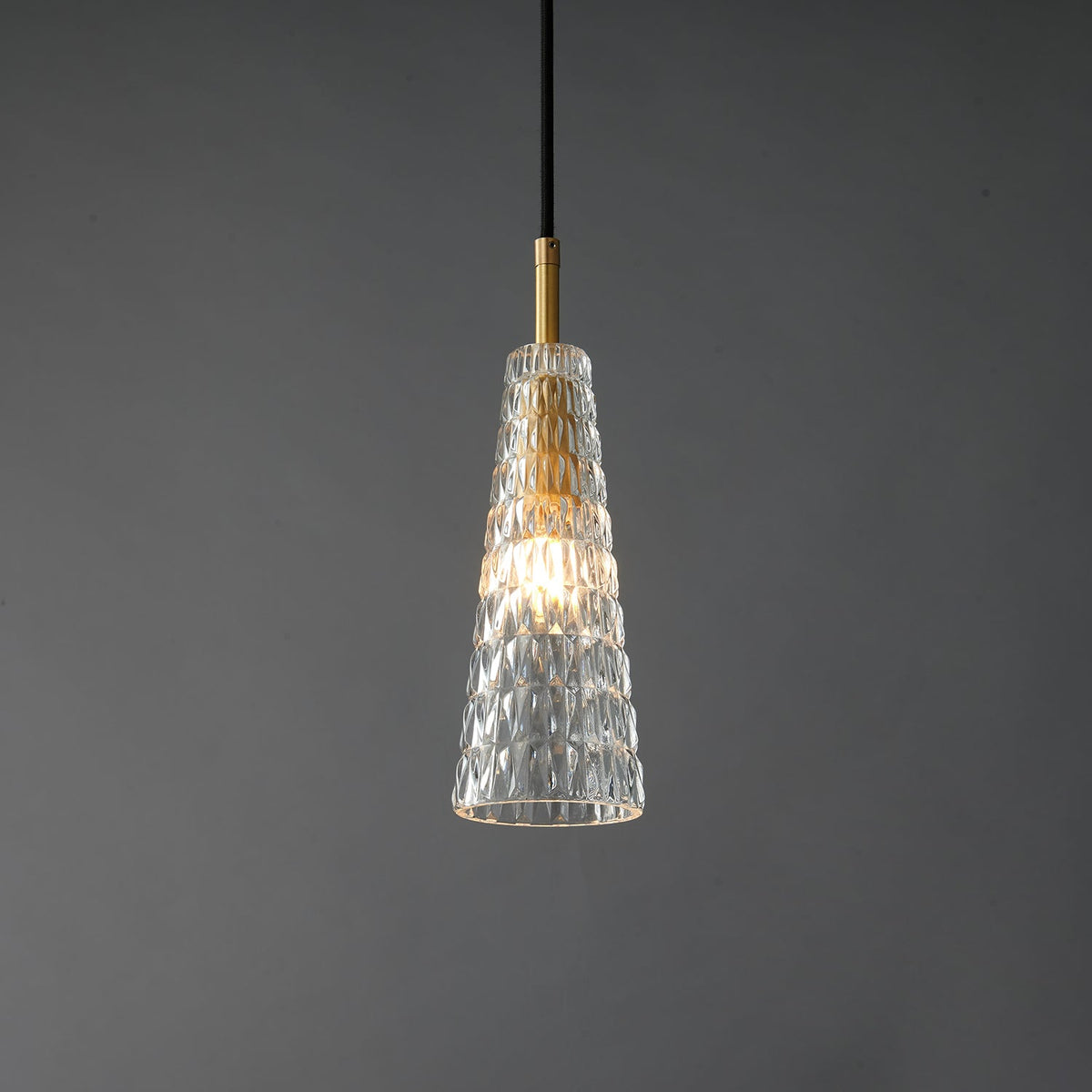Luxinira Pendant Lamp Clear Shade Crystal