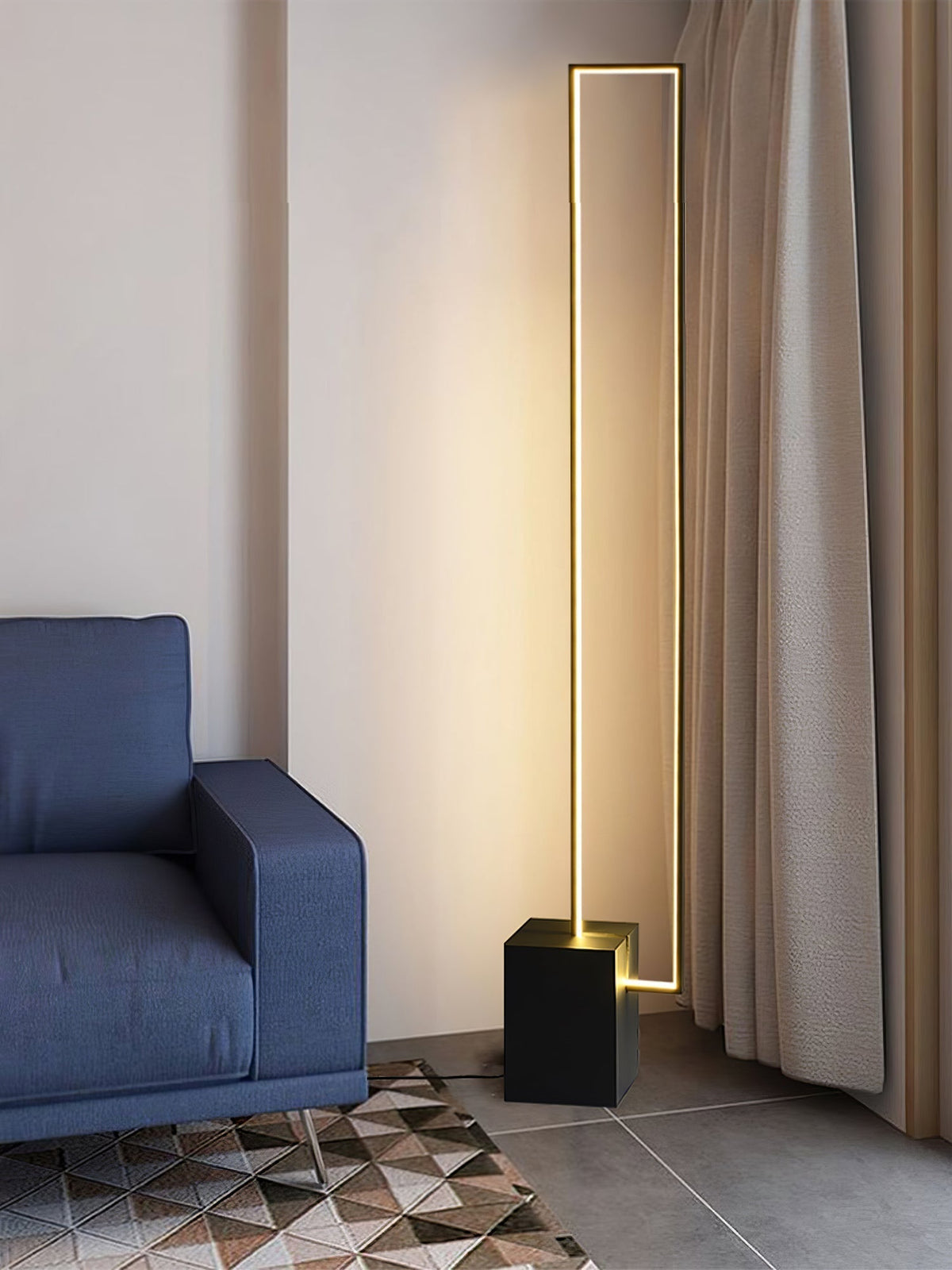 Keloza Aluminum Floor Lamp