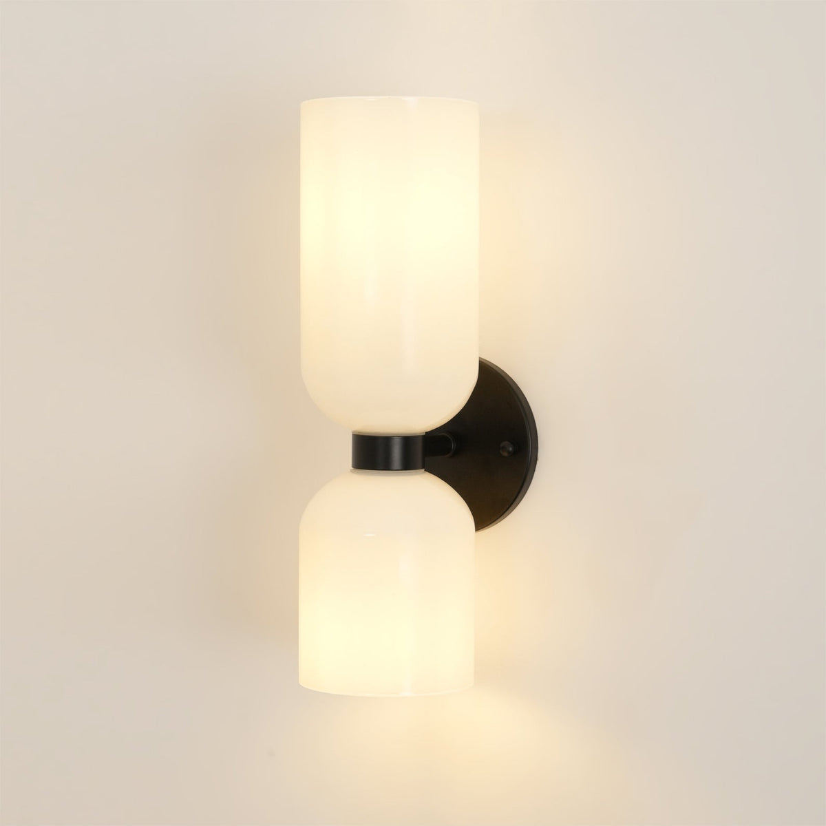 Zildes Nordic Art Plug-In Glass Wall Lamp