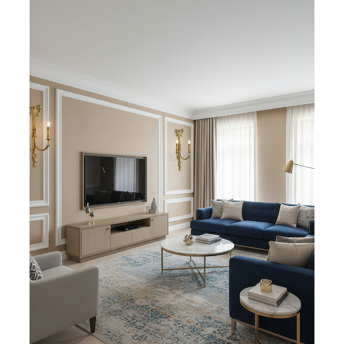 Oriaielle Brass Wall Lamp