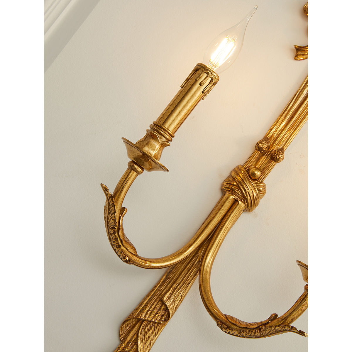 Oriaielle Brass Wall Lamp