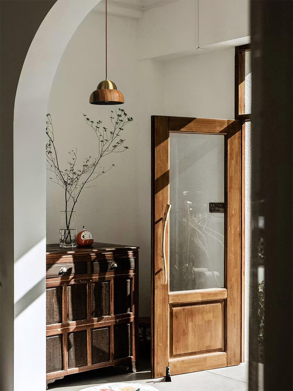 Bronze Rustic Brass Pendant Light