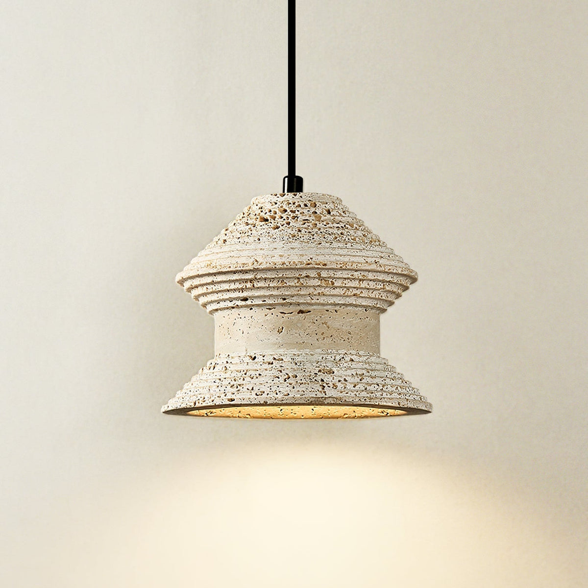 Nyrd Travertine Pendant Light