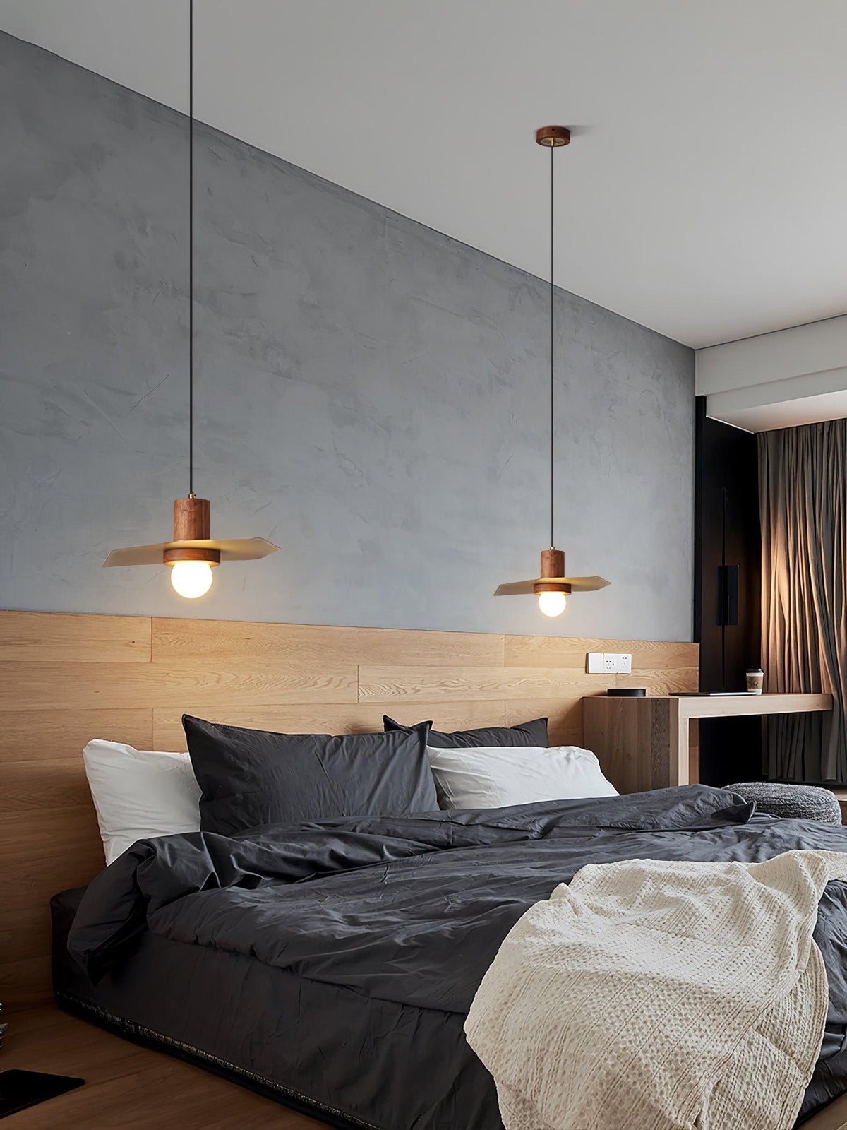 Elvoreria Premium Nordic Art Wood Pendant Lamp