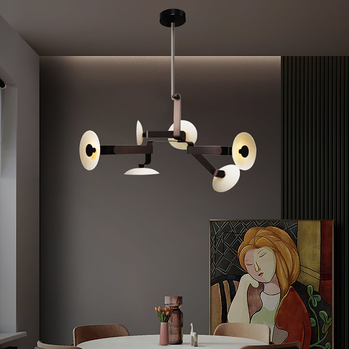 Veluira Brown Chandelier