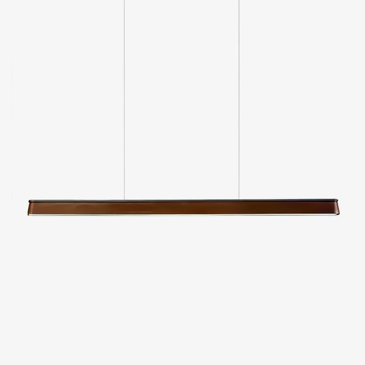 Zura Industrial Wood Linear Pendant Lamp
