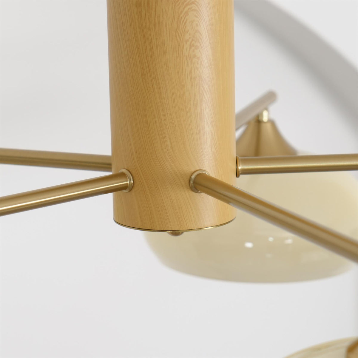 Bion Elliptical Persimmon Chandelier