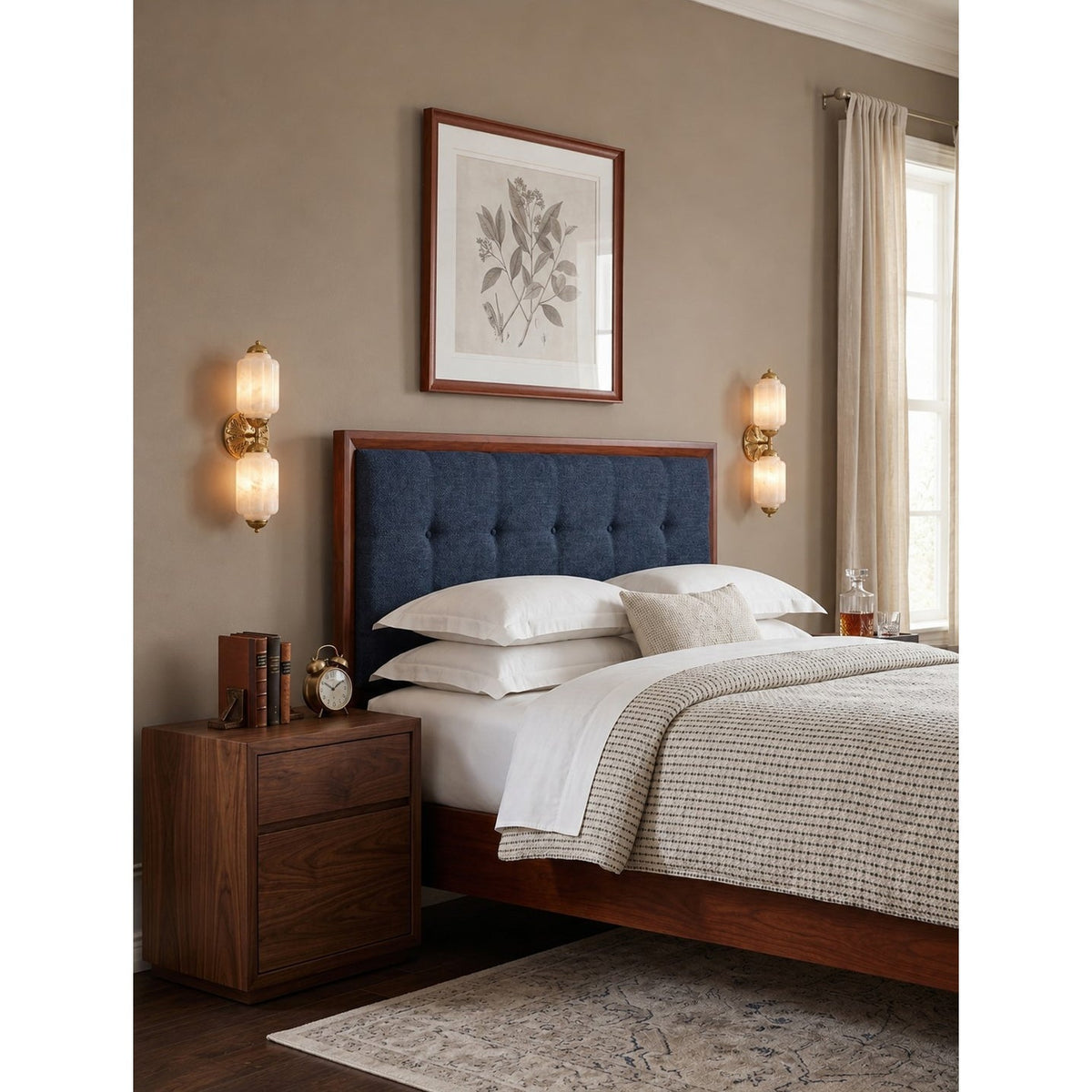 Paima Scallop Alabaster Indoor Wall Light