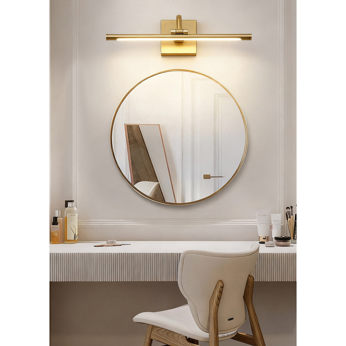 Iava Brass Indoor Wall Light