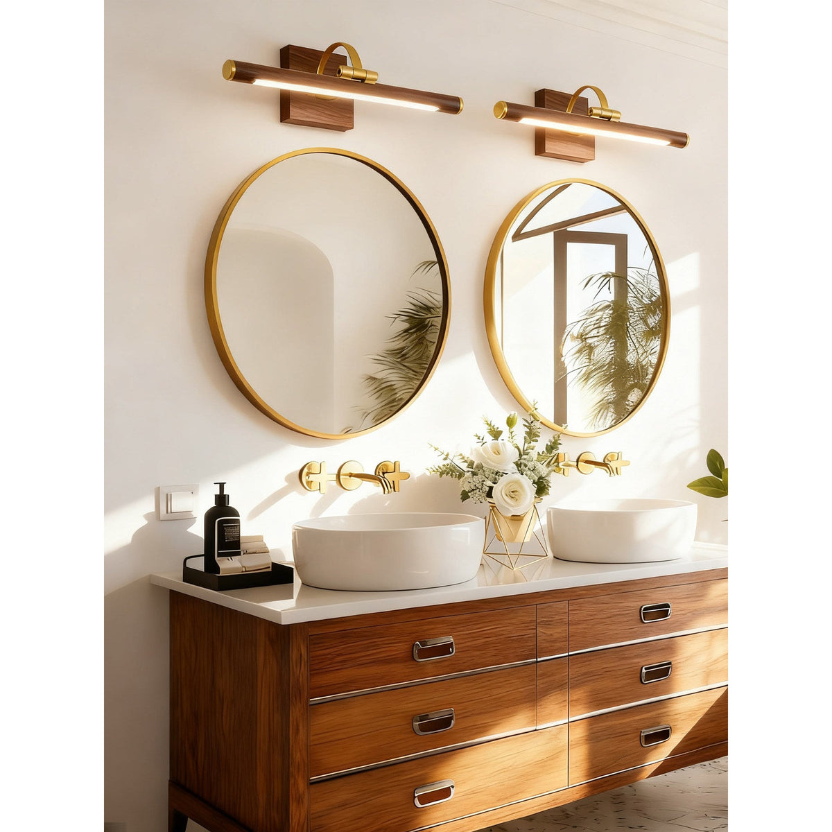 Iava Brass Indoor Wall Light